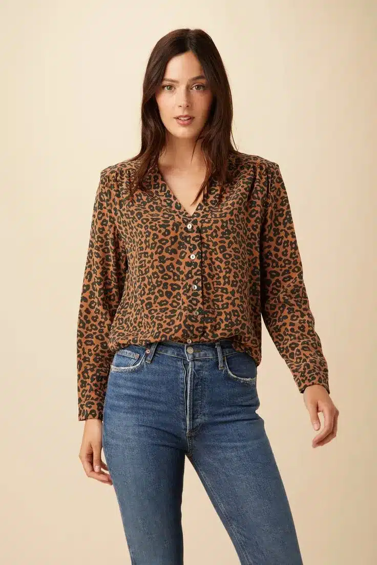Kaya Washable Silk Blouse