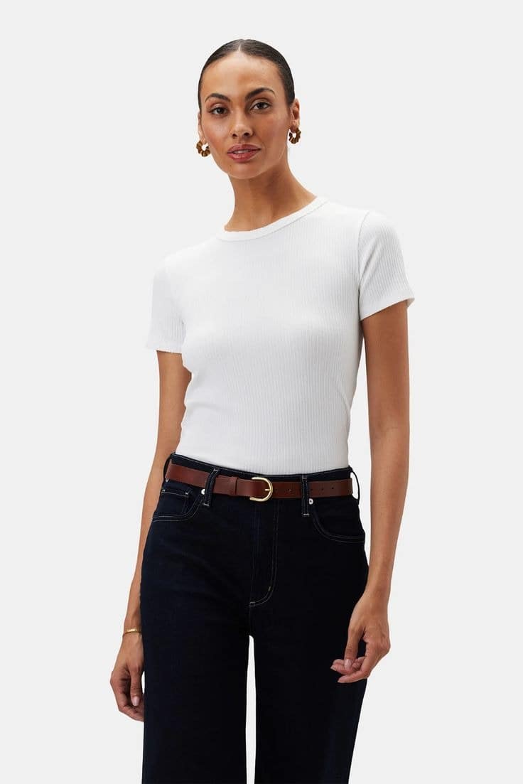 Eleanor Paris Rib Tee