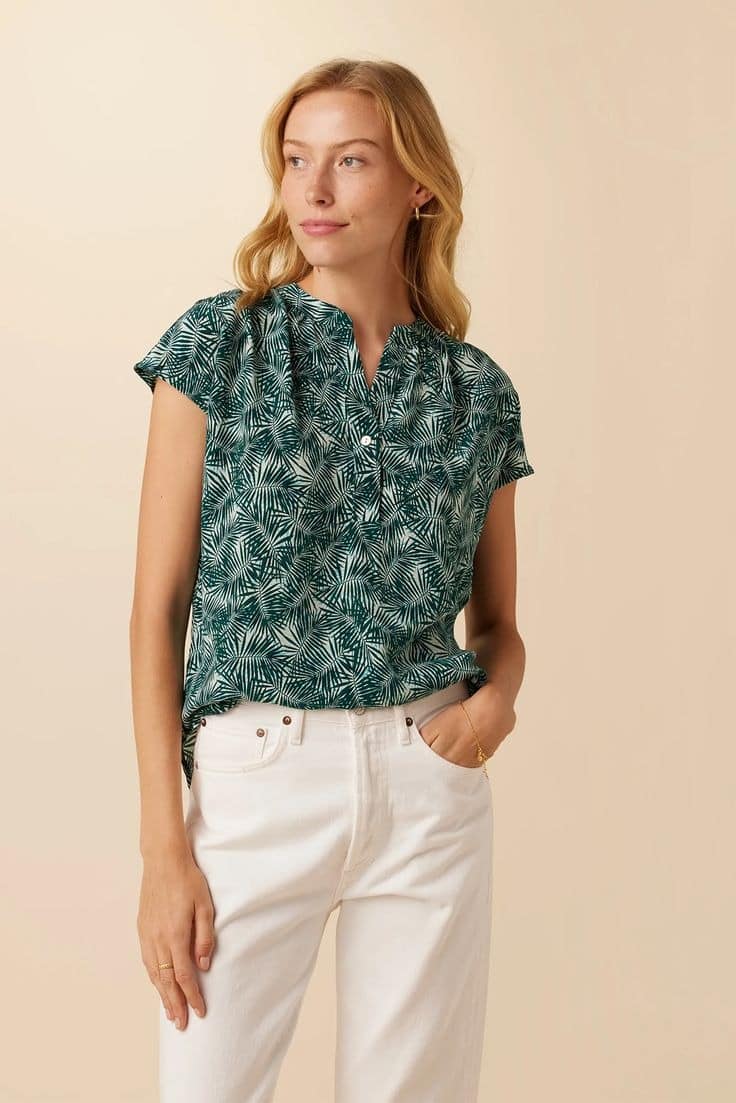 Renata Washable Silk Blouse