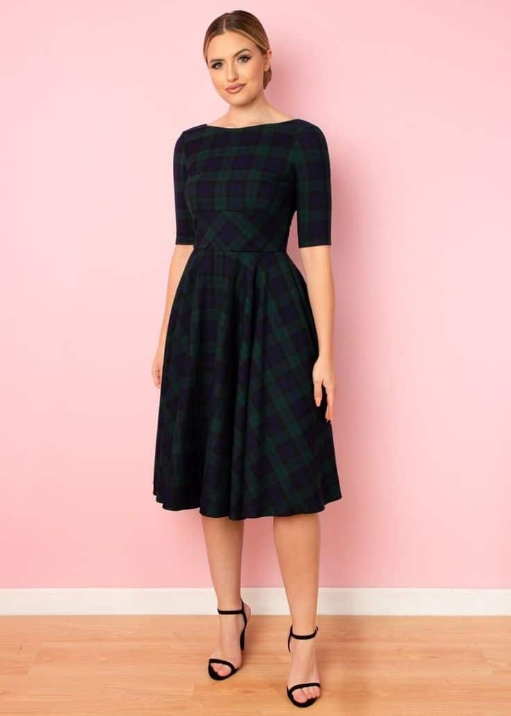 Sylvia Puff Sleeve Dress
