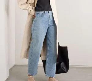 AGOLDE Toni Mid Rise Straight Jean