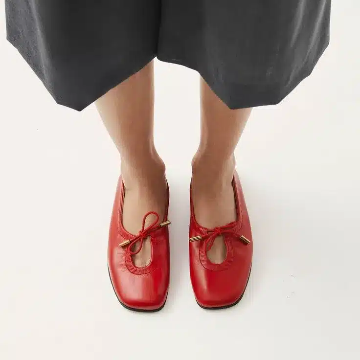 Alohas Rosalind Leather Ballet Flat