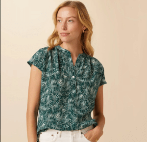 Comfort and Style with Donna Washable Silk Blouse