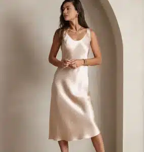 Gloria Washable Silk Dress