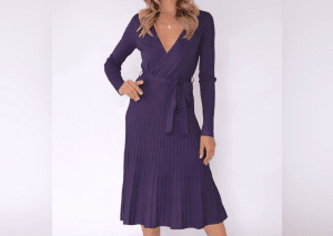Feel Stylish & Comfy This Summer with the Ila Knit Wrap Dress