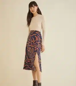 Ollie Silk Skirt Matisse