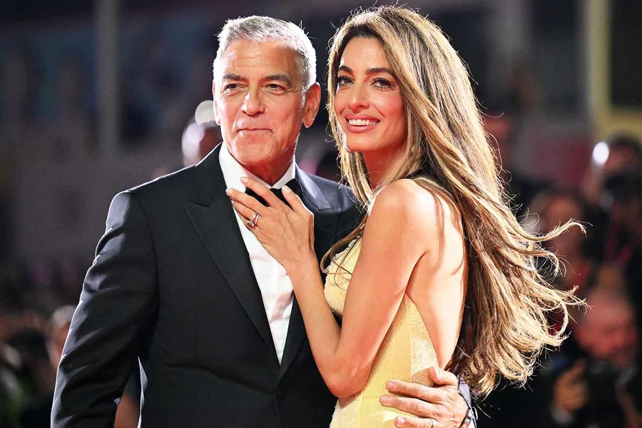 George and Amal Clooney