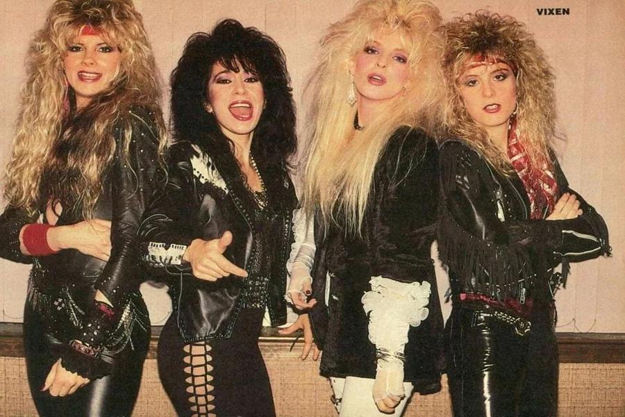80's rock fashion