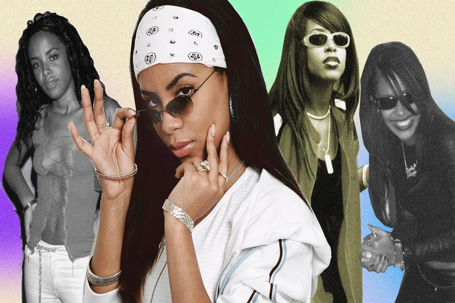 90’s Aaliyah 90s Fashion