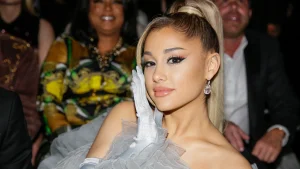 Ariana Grande Stuns in Custom Vera Wang at Brother’s Wedding
