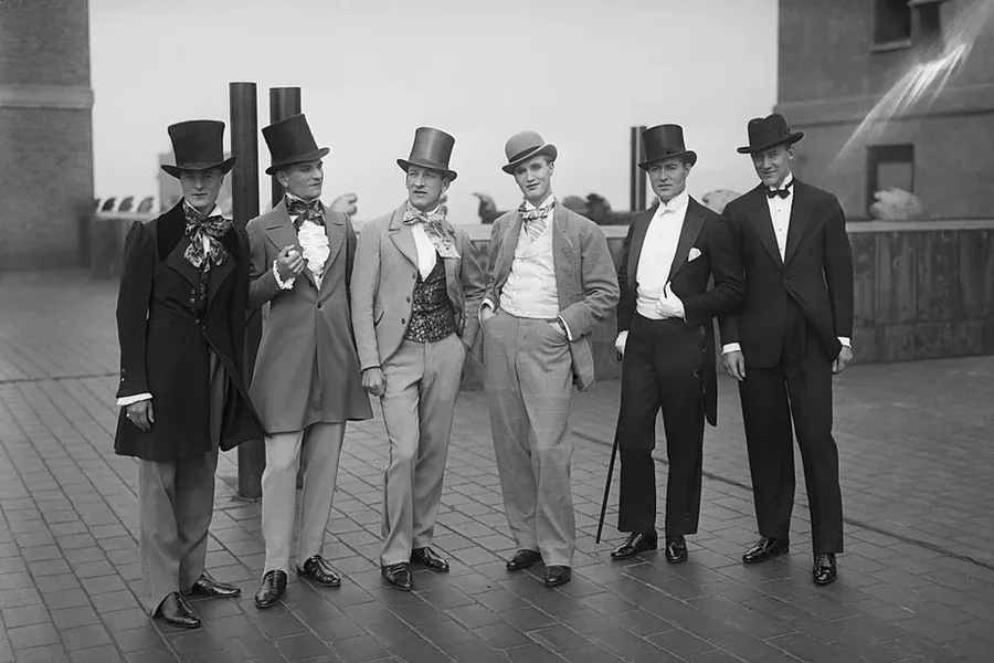 1920's male fashion