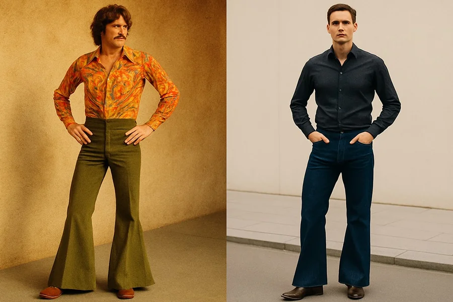 70's men fashion