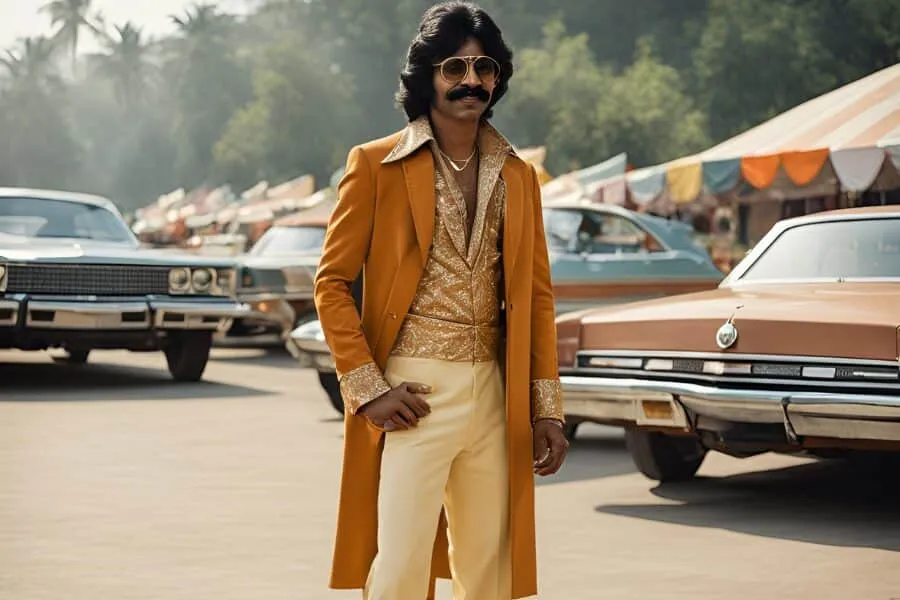 70's men fashion