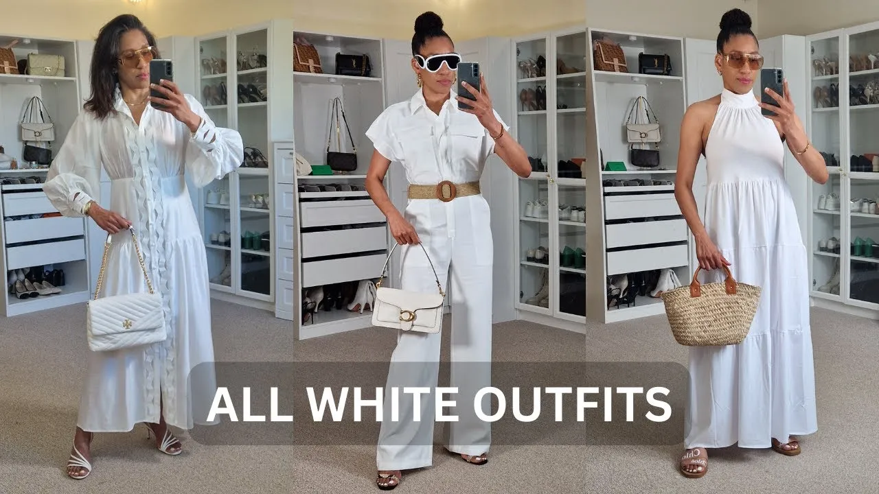 All White Outfit Women