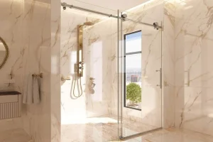 The Seamless Luxury of Custom Shower Glass Panel