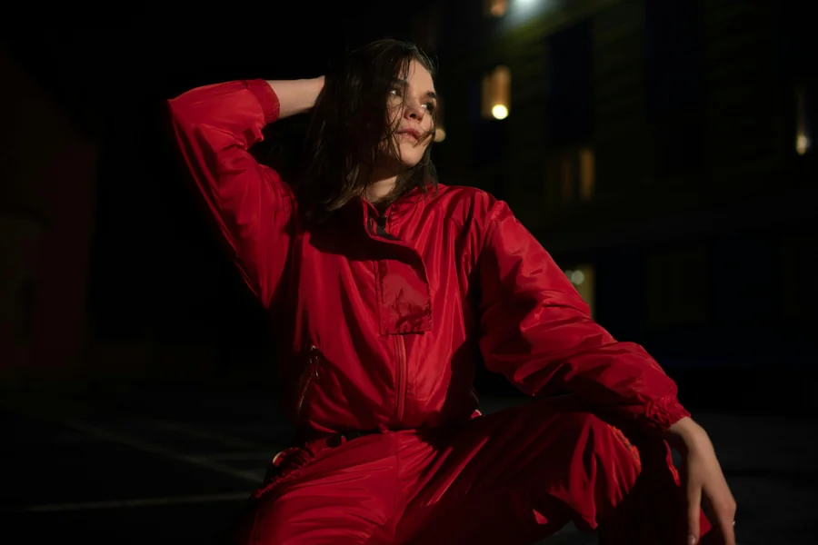 Burgundy Jumpsuit