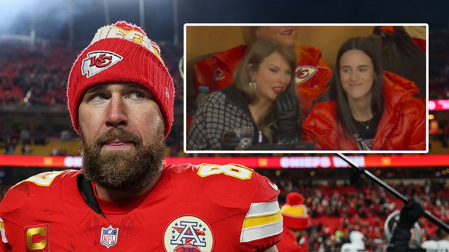 Travis Kelce and Taylor Swift” Licensed Under CC BY-NC-ND 4.0