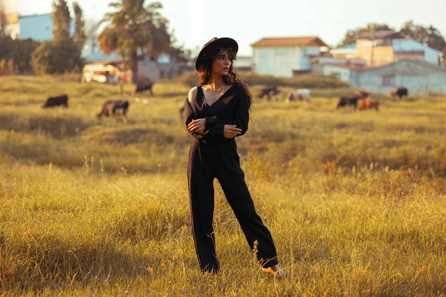 Black Formal Jumpsuit