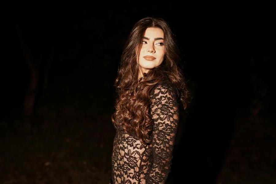 Black Lace Jumpsuit