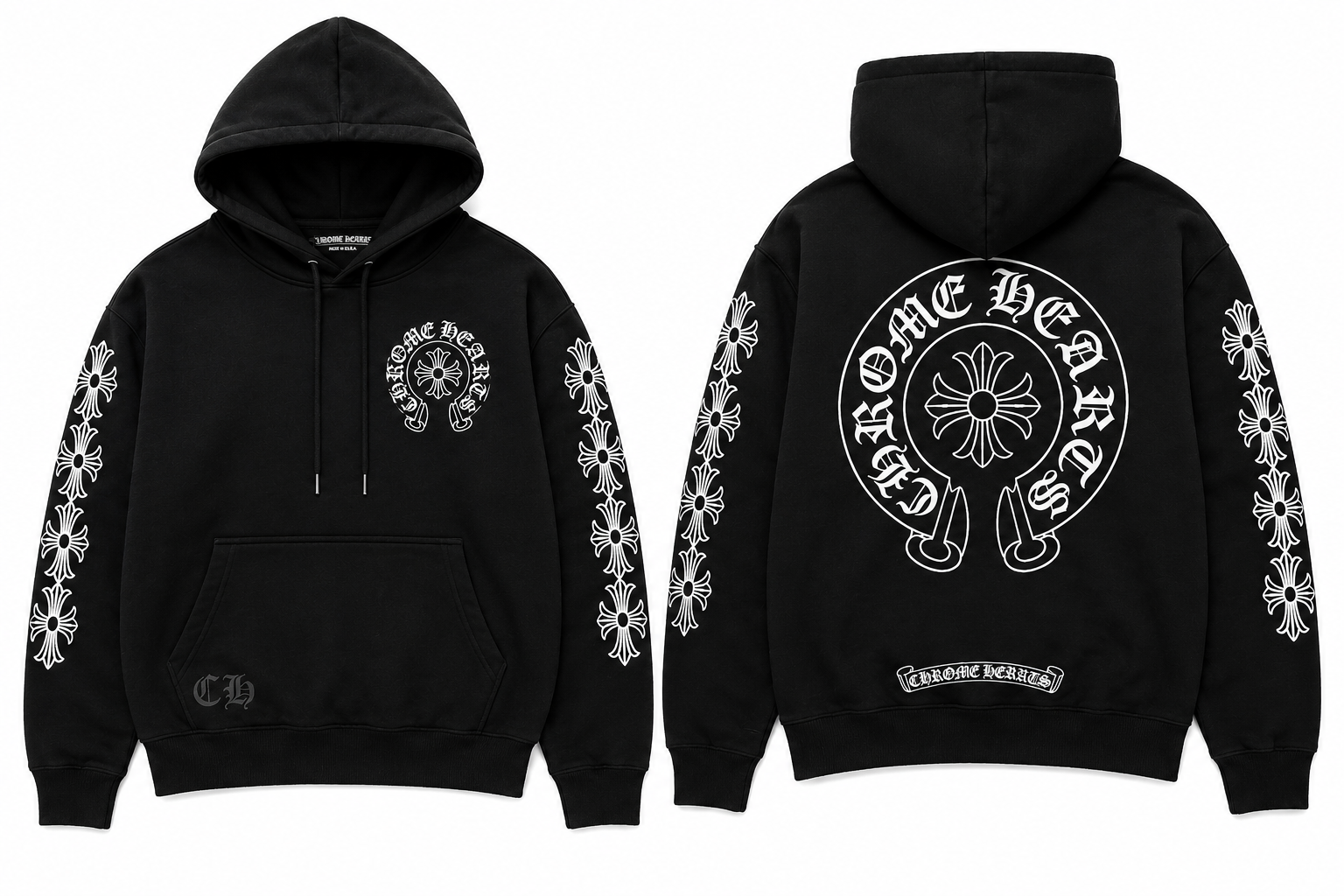 Chrome Hearts Flower Hoodie