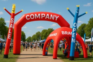 How Can Inflatable Advertising Improve Visibility at Festivals and Fairs?