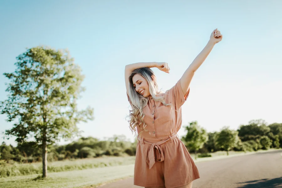 gold romper