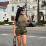 Green Leather Shorts Style Guide for Modern Fashion