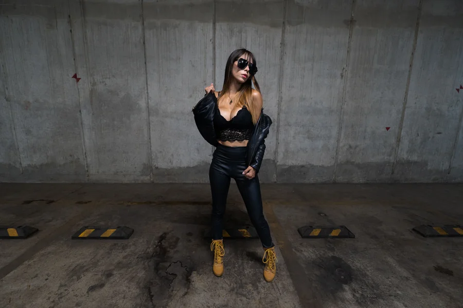 lace up leather pants