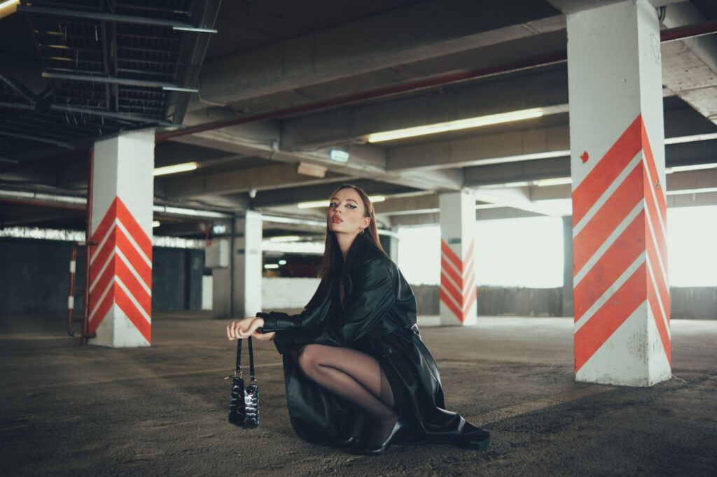 leather jumpsuit