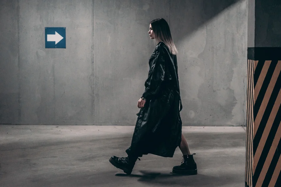leather jumpsuit