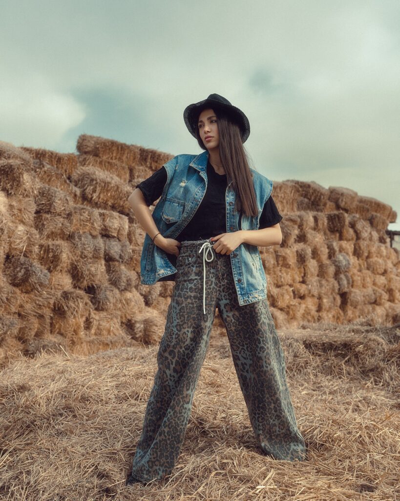 leopard cargo pants